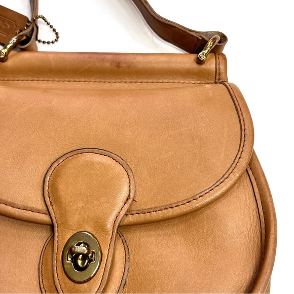 Vintage Coach Post Pouch - Camel - Picture 6 of 15